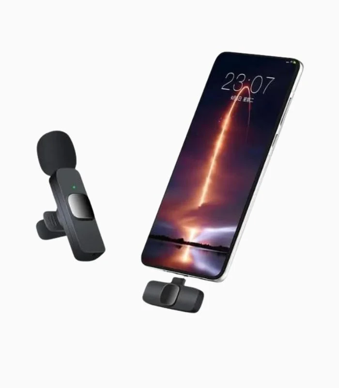 Micrófono de solapa para celular